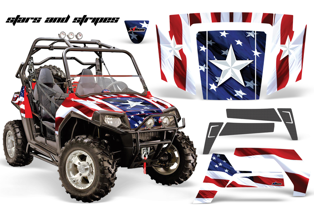 Polaris RZR 800 Stars Stripes